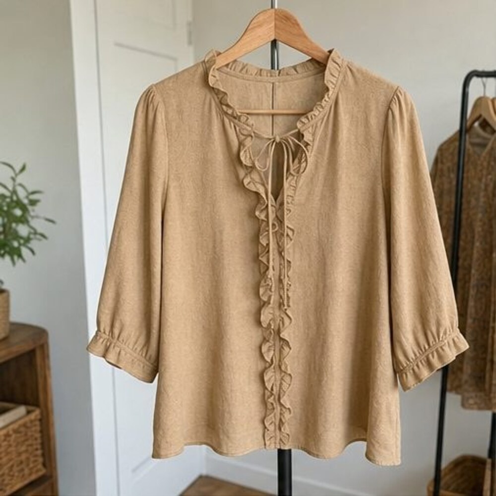 Camel Cami Blouse